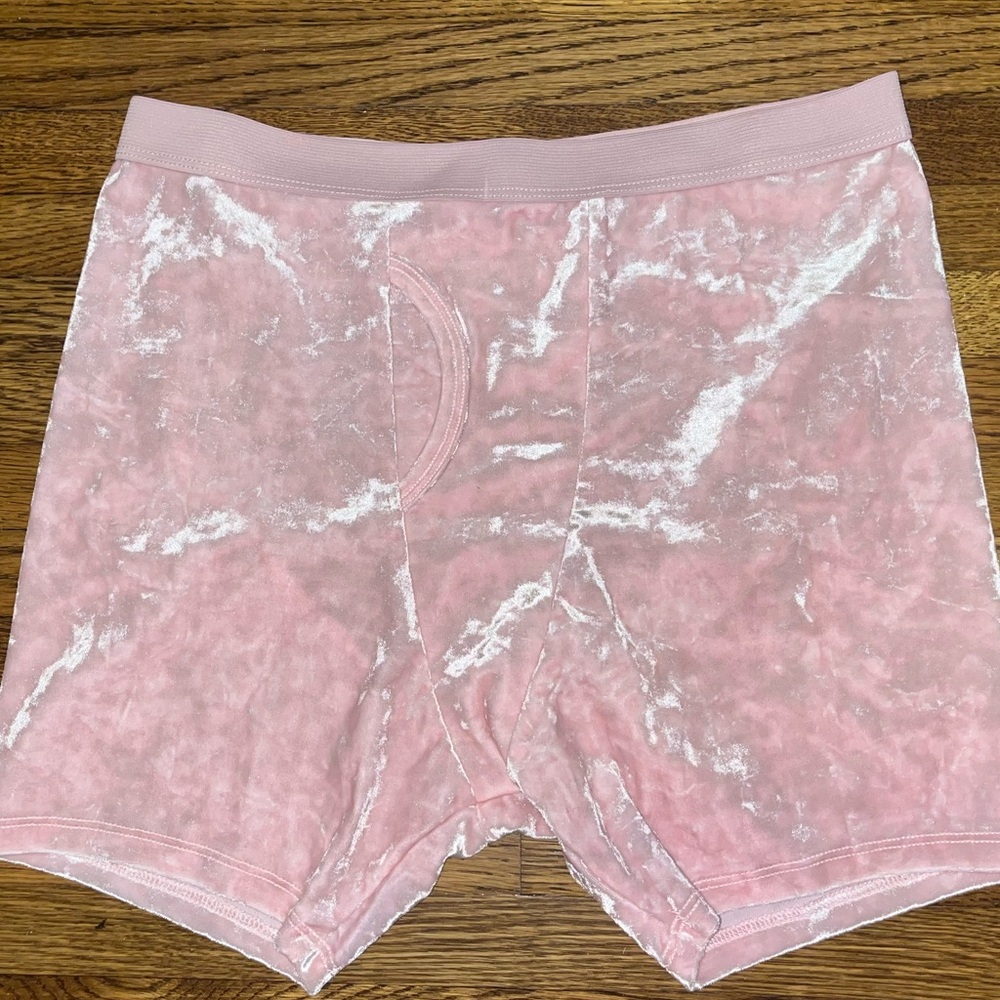 NWOT Laina Rauma Crush Boxer Short XL (fits more like M/L) Pastel Pink